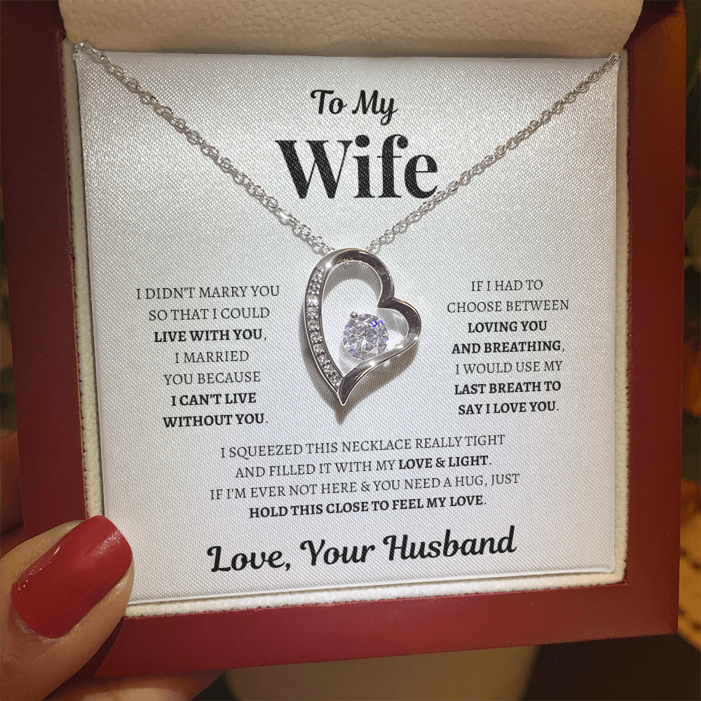 To My Wife | Forever Love Necklace