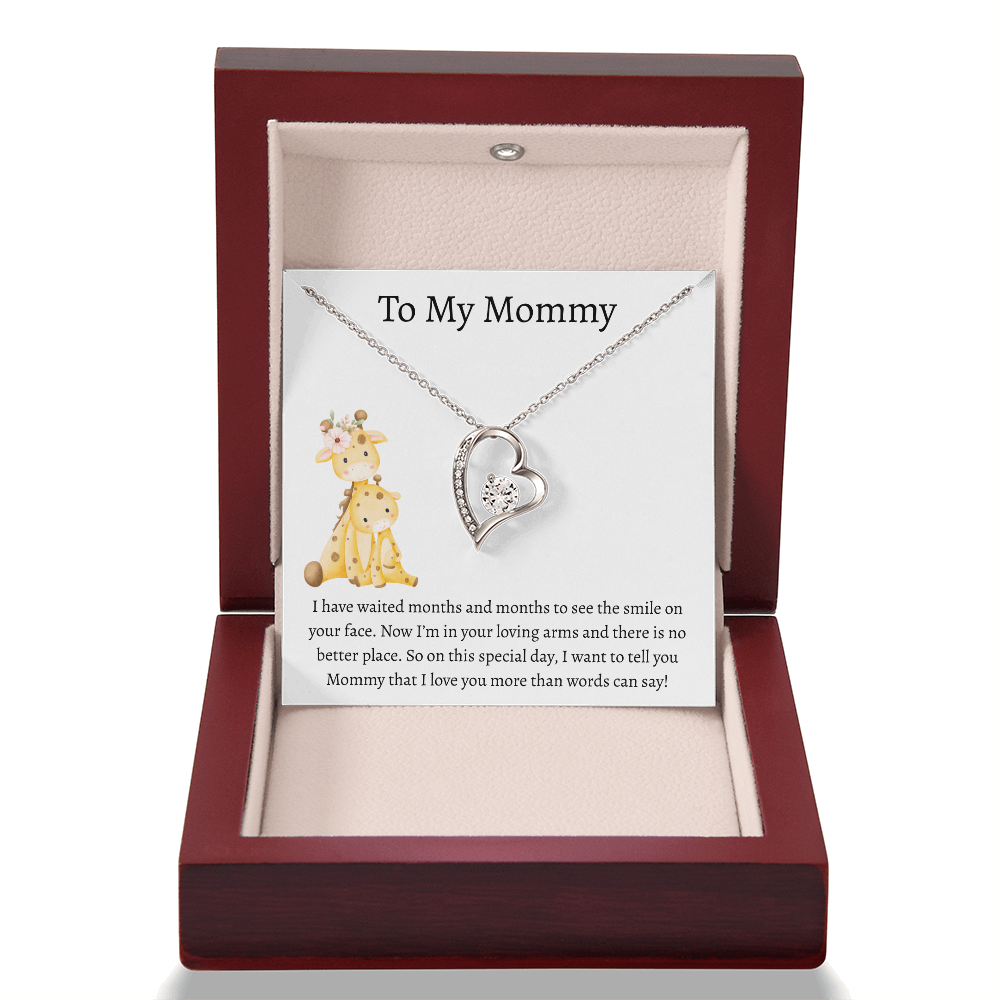 To My Mommy Giraffe | Forever Love Necklace