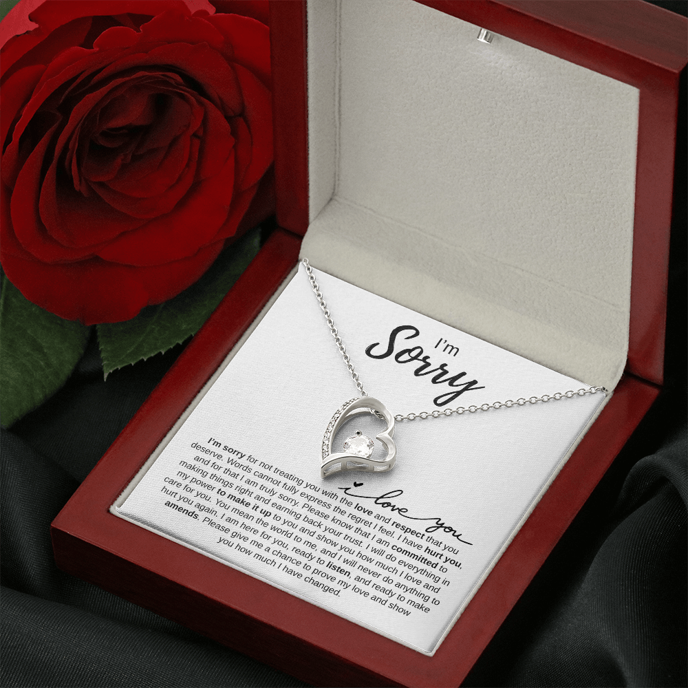 I'm Sorry | Forever Love Necklace