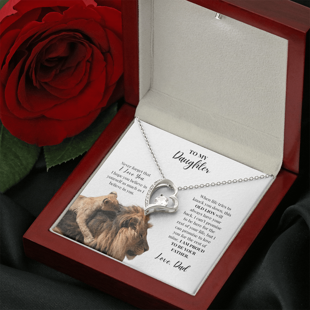 To My Daughter | Forever Love Necklace