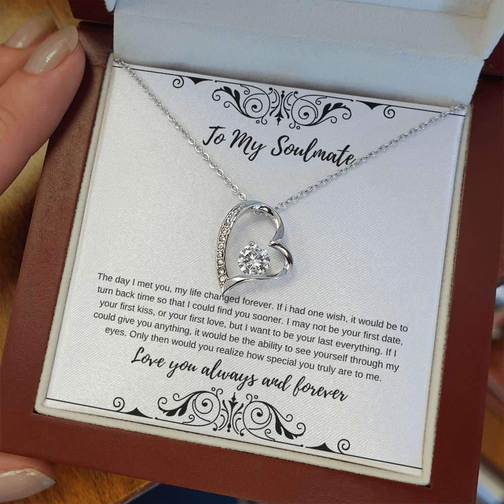 To My Soulmate | Forever Love Necklace