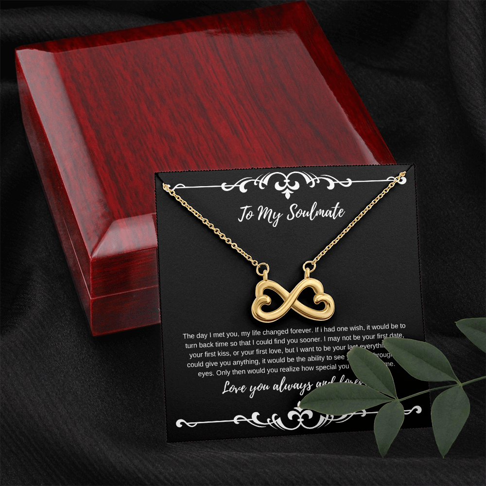 To My Soulmate | Endless Love Necklace