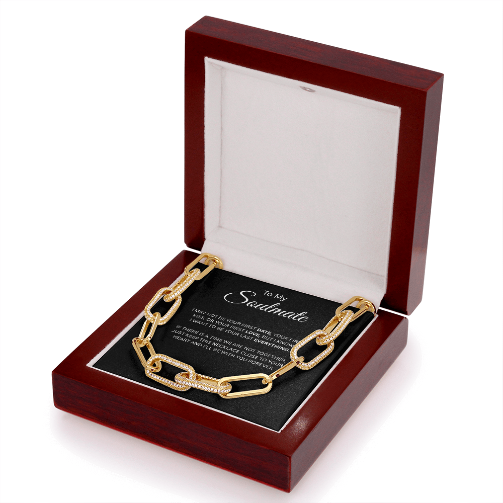 To My Soulmate SBC | Paperclip Chain Necklace