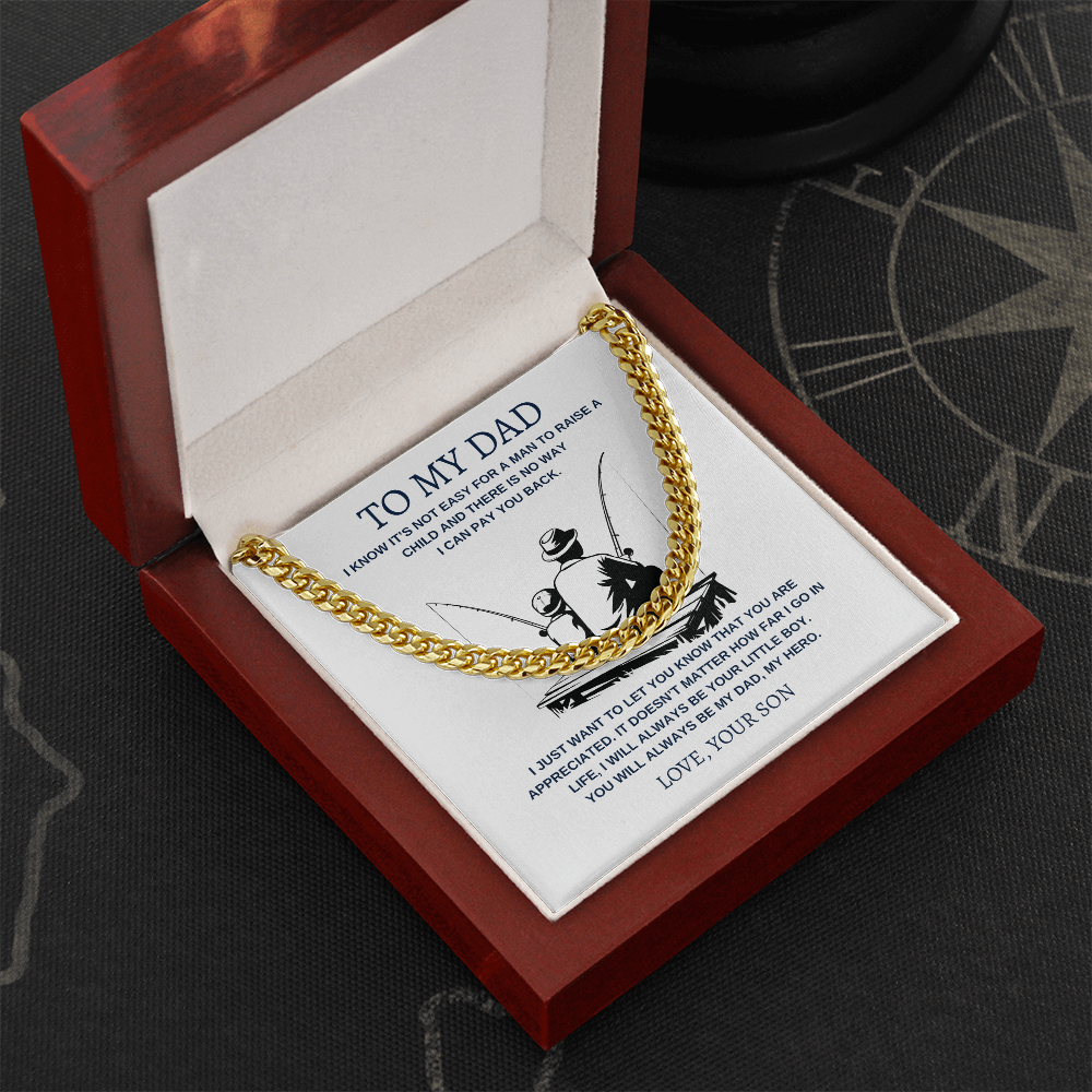 To My Dad | Cuban Link Chain