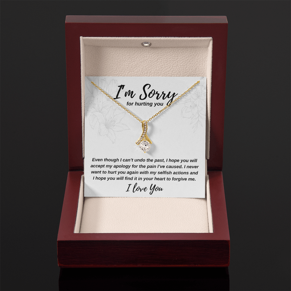 I'm Sorry for hurting you | Alluring Beauty Necklace