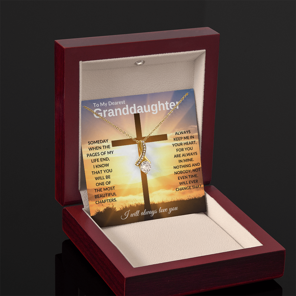 To My Dearest Granddaughter | Alluring Beauty Necklace