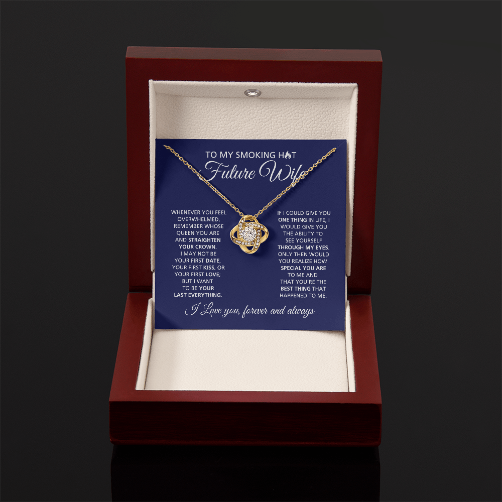 Smoking Hot Future Wife | Love Knot Necklace