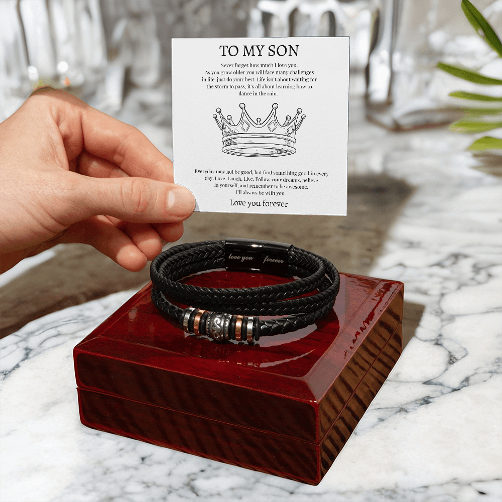 To My Son | Love You Forever Bracelet