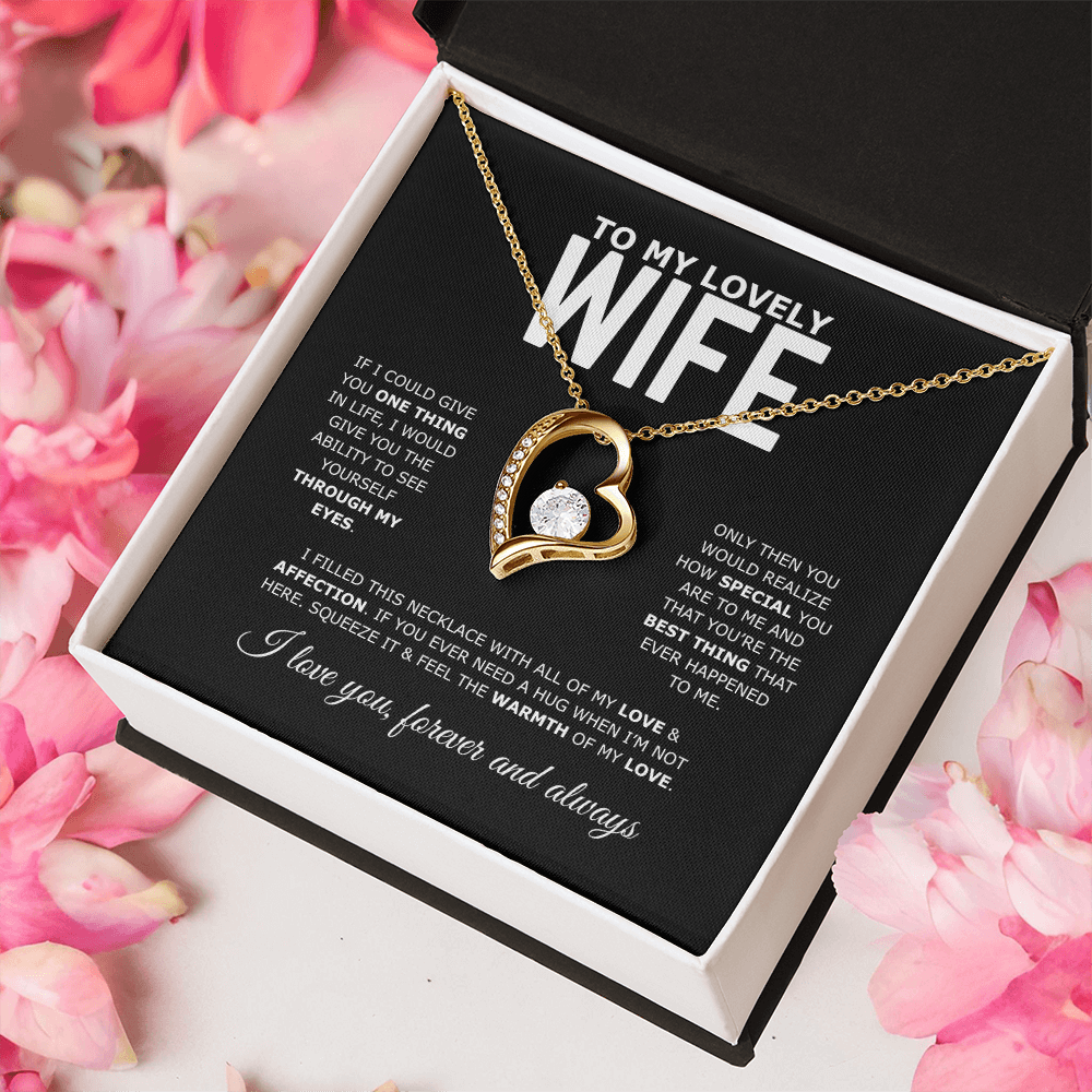 To My Lovely Wife | Forever Love Necklace