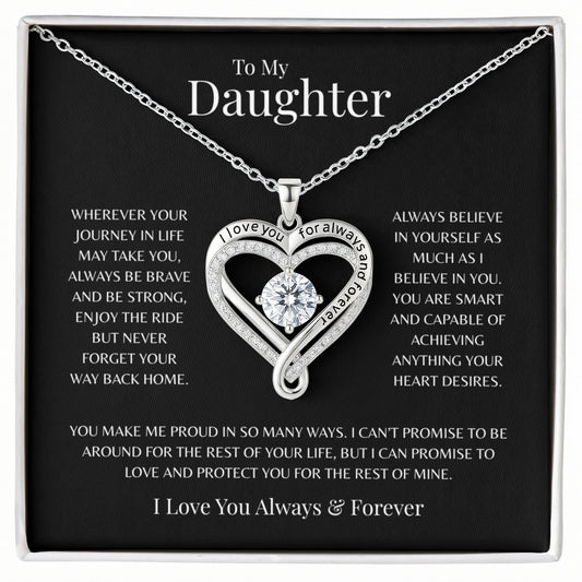 To My Daughter | Love You Always Necklace
