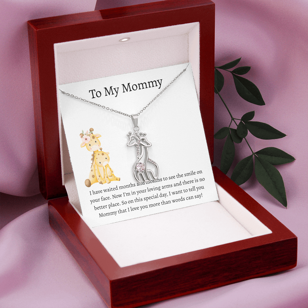 To My Mommy | Giraffe Necklace