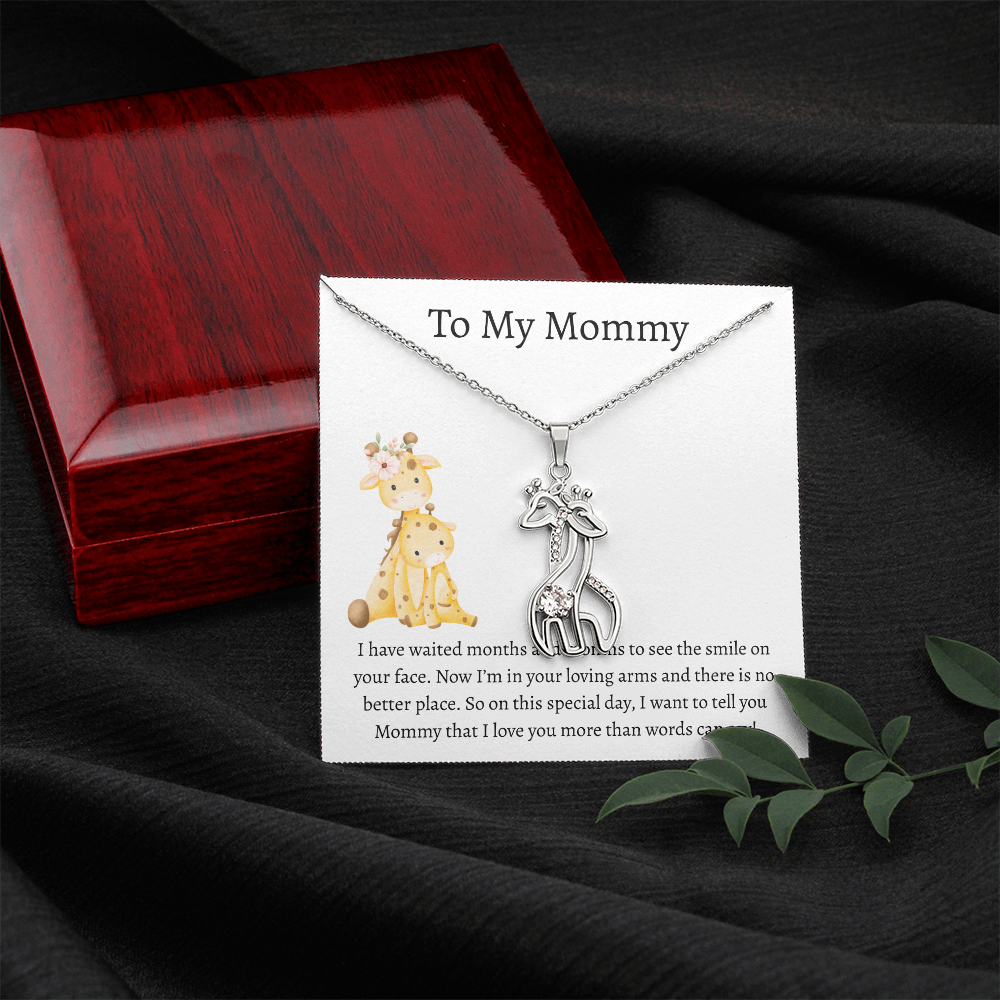 To My Mommy | Giraffe Necklace