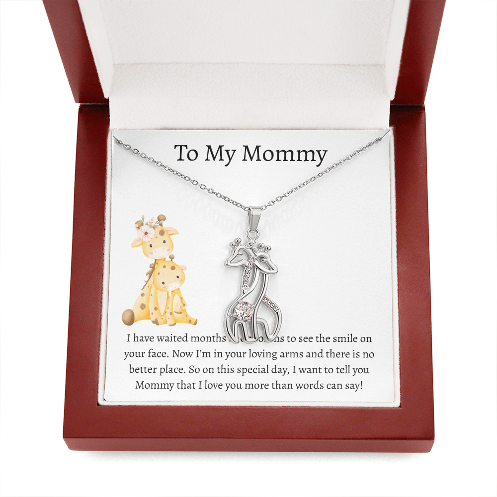 To My Mommy | Giraffe Necklace