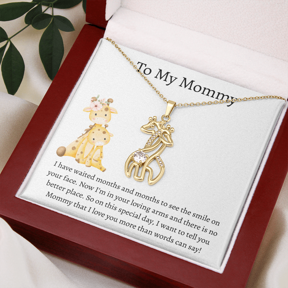 To My Mommy | Giraffe Necklace