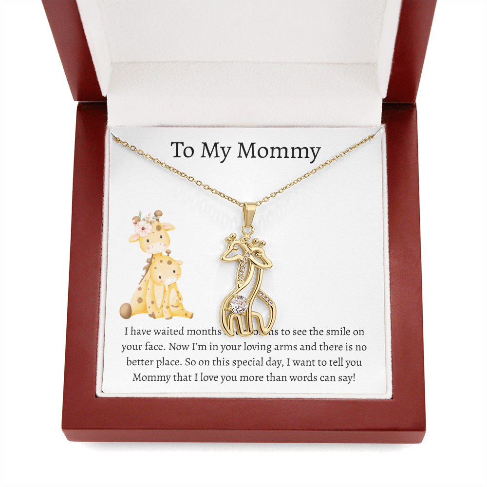 To My Mommy | Giraffe Necklace