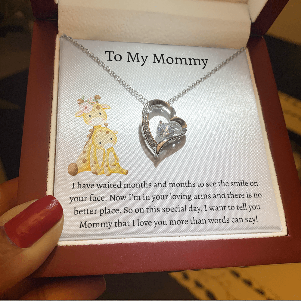 To My Mommy Giraffe | Forever Love Necklace