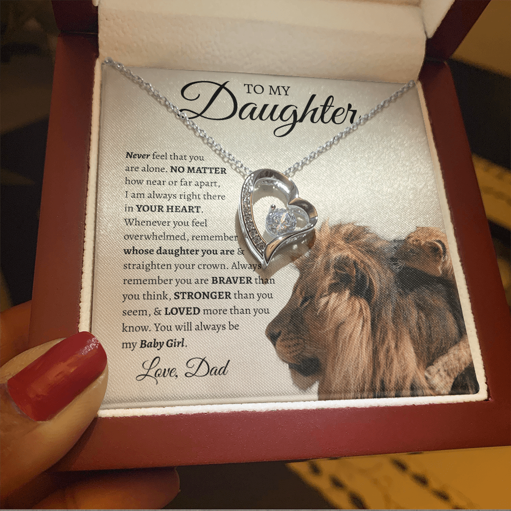 To My Daughter | Forever Love Necklace