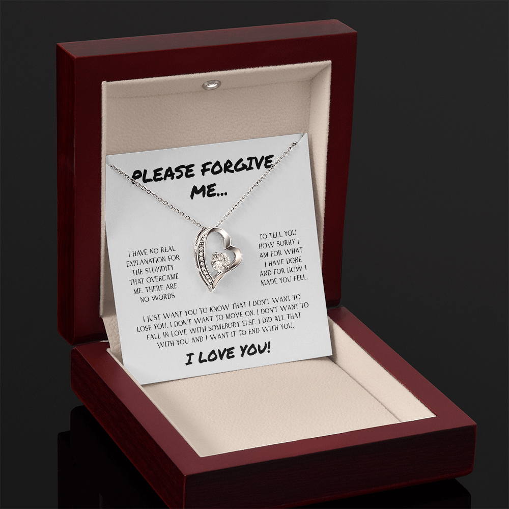 Please Forgive Me | Forever Love Necklace
