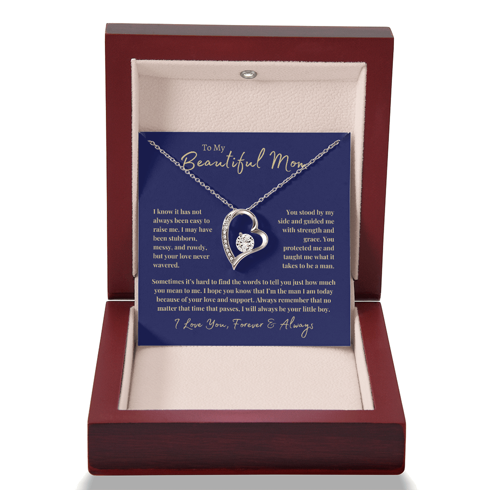 Gift to Mom from Son | Forever Love Necklace