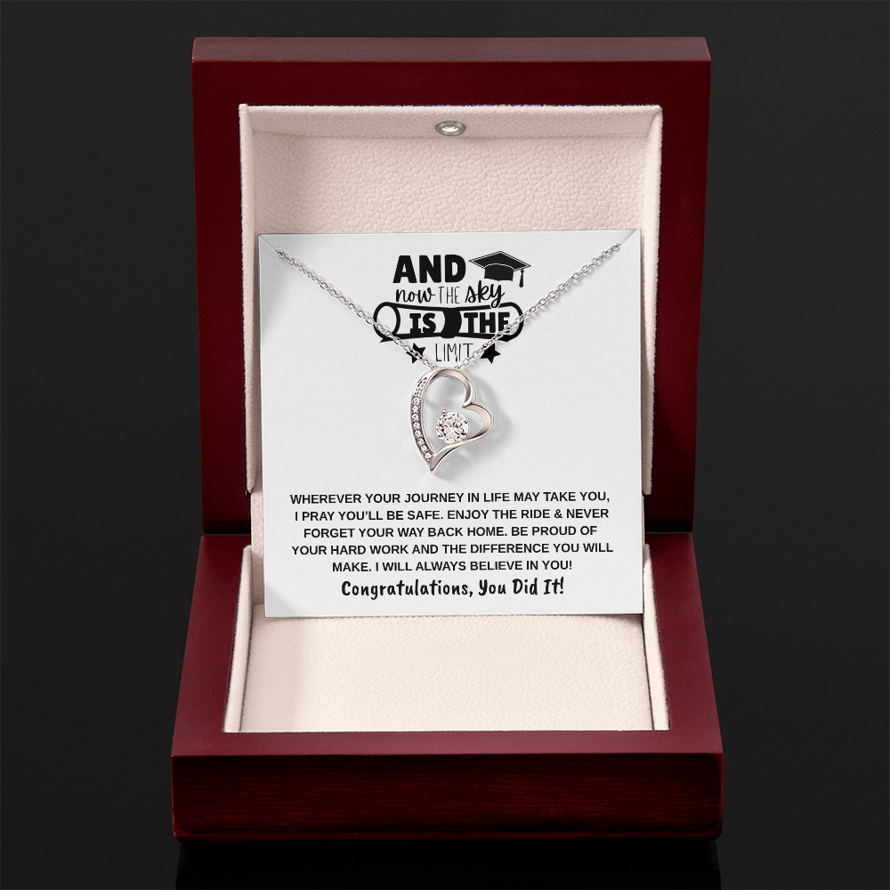 Sky is the Limit Graduation | Forever Love Necklace