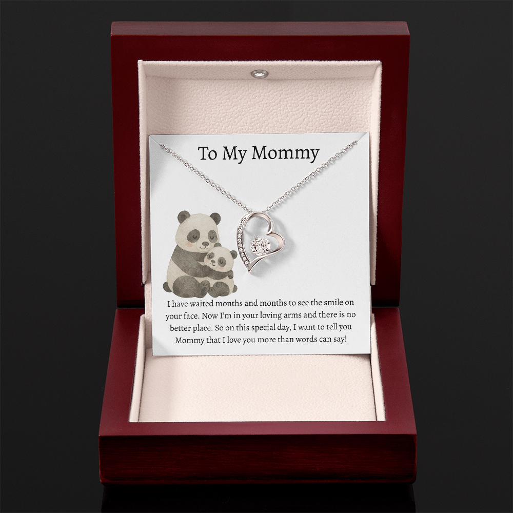 To My Mommy Pandas | Forever Love Necklace