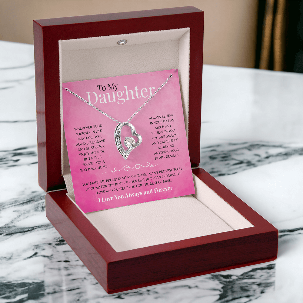 To My Daughter | Forever Love Necklace