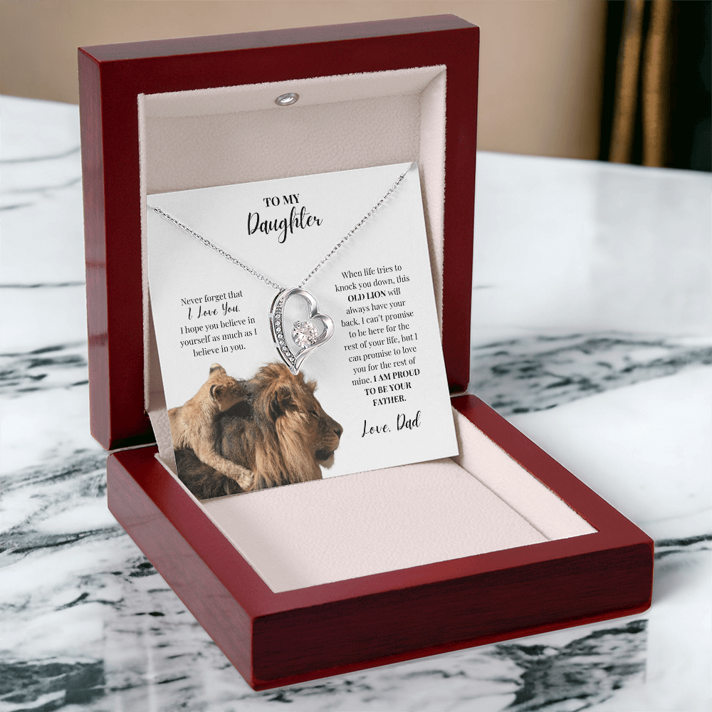 To My Daughter | Forever Love Necklace