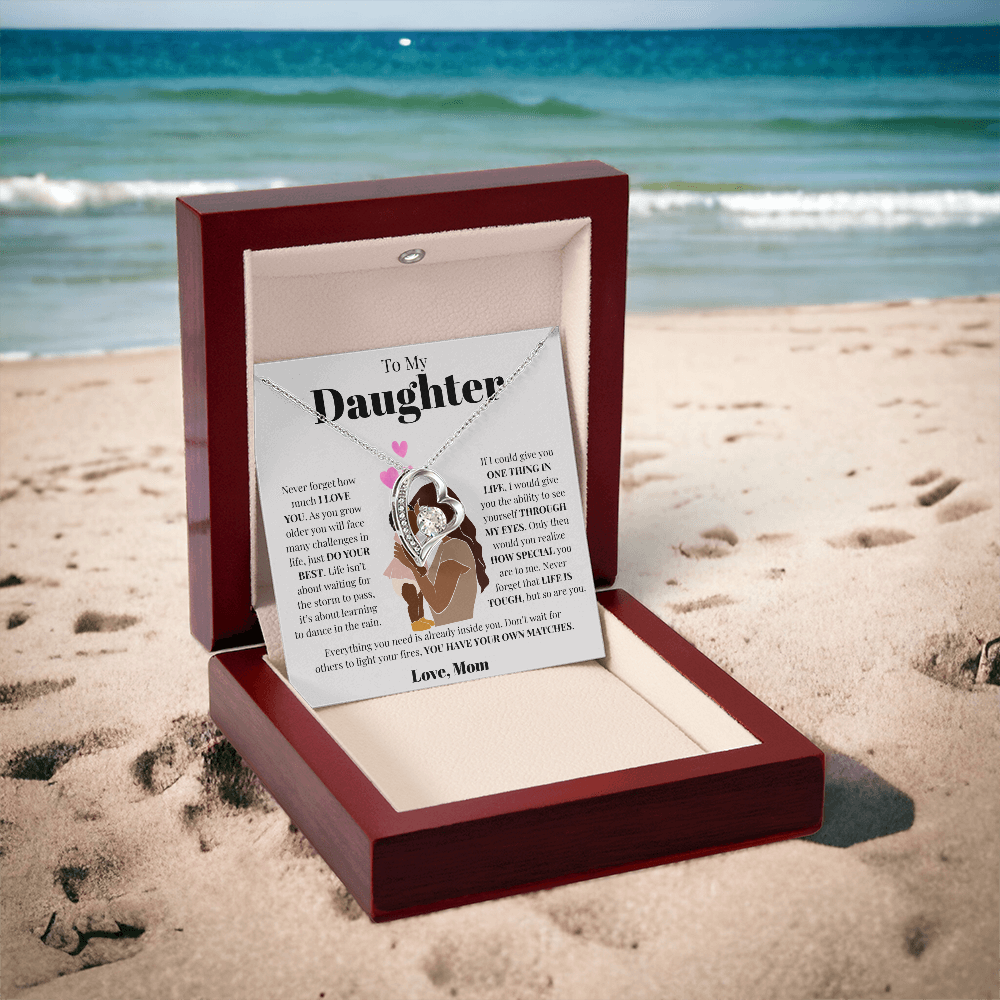 To My Daughter from Mom | Forever Love Necklace