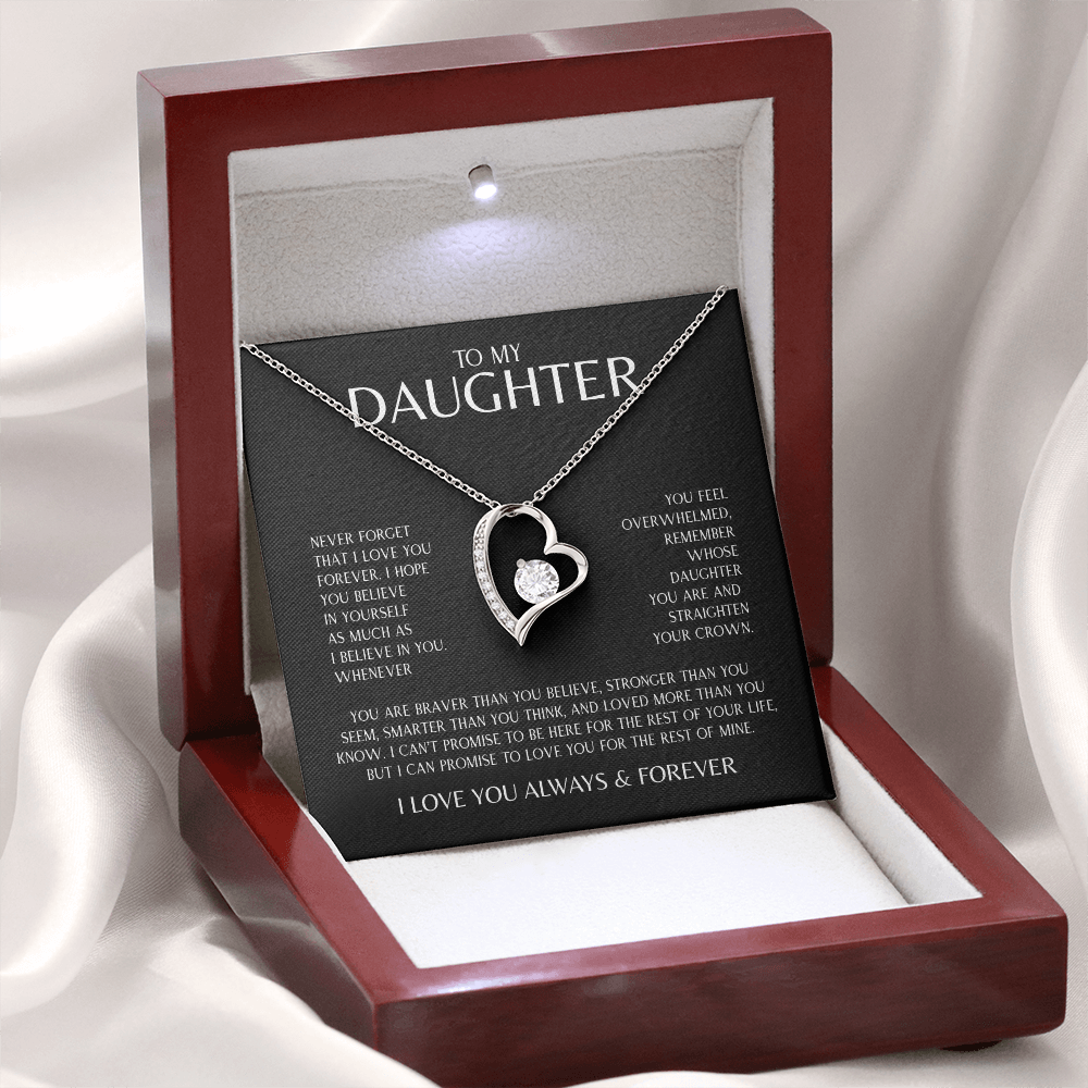 To My Daughter | Forever Love Necklace