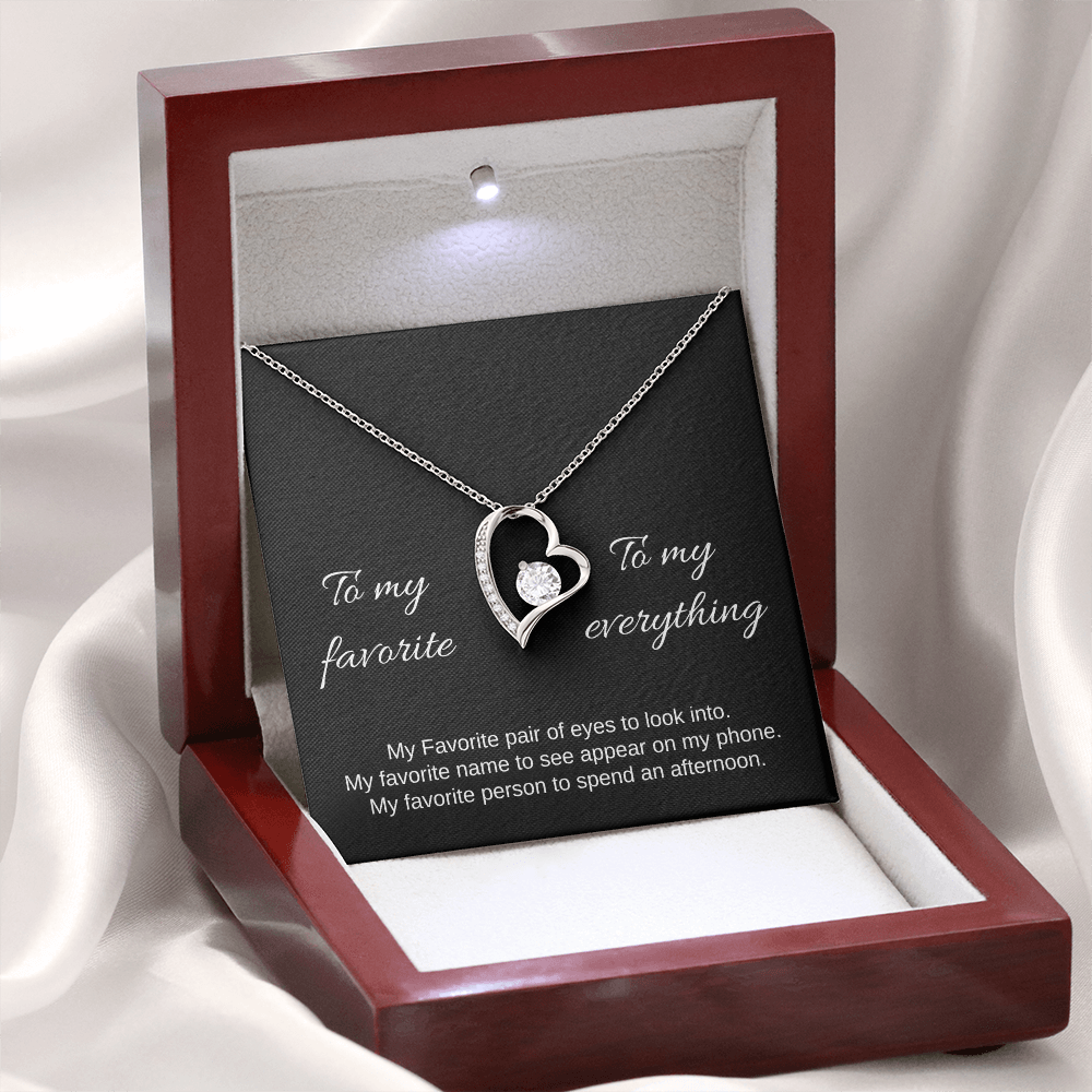 To My Favorite | Forever Love Necklace