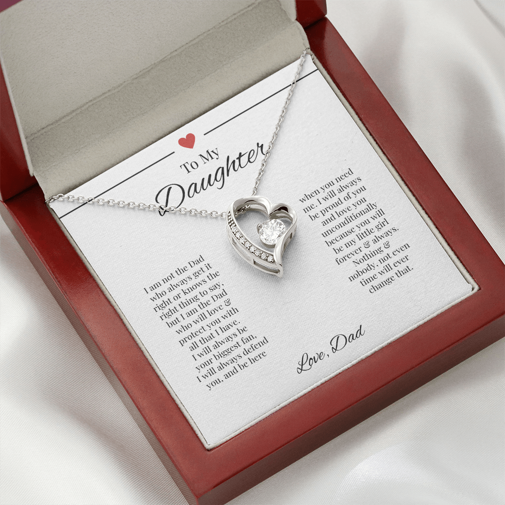 To My Daughter from Dad | Forever Love Necklace