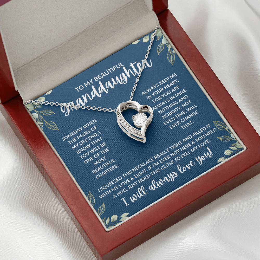 To My Granddaughter | Forever Love Necklace