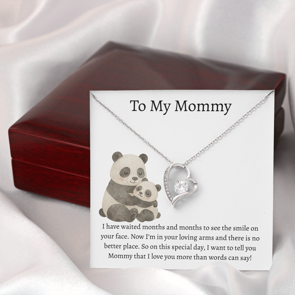 To My Mommy Pandas | Forever Love Necklace