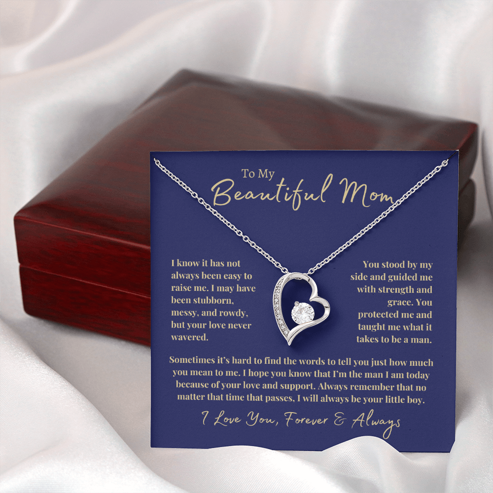 Gift to Mom from Son | Forever Love Necklace
