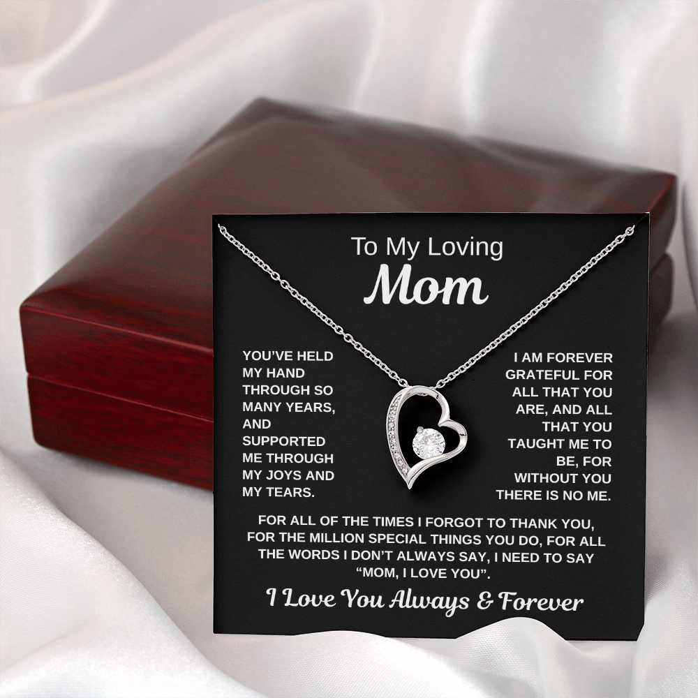 To My Loving Mom | Forever Love Necklace