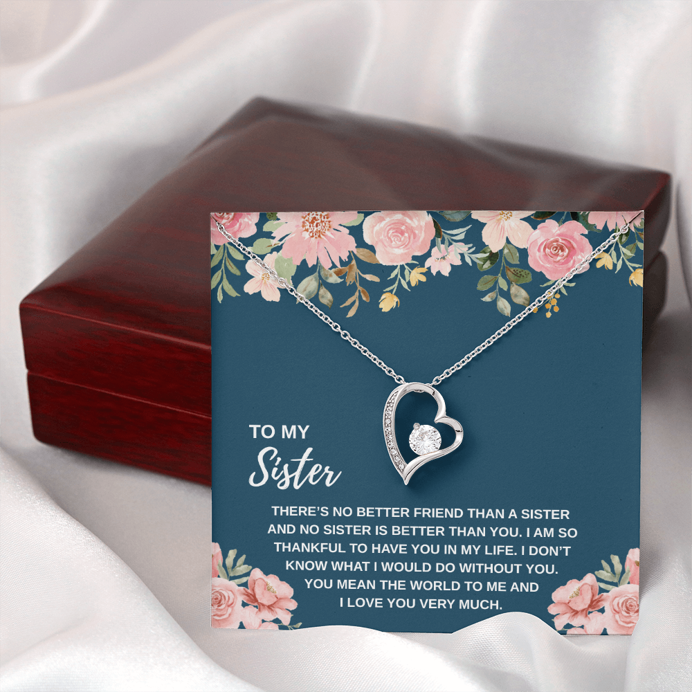 To My Sister | Forever Love Necklace