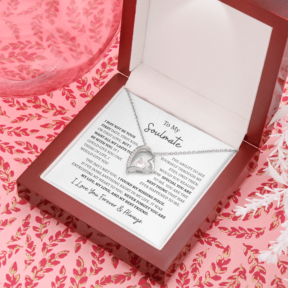 To My Soulmate "I Love You Forever & Always" | Forever Love Necklace