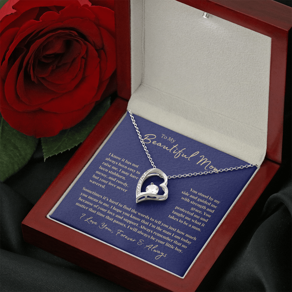 Gift to Mom from Son | Forever Love Necklace