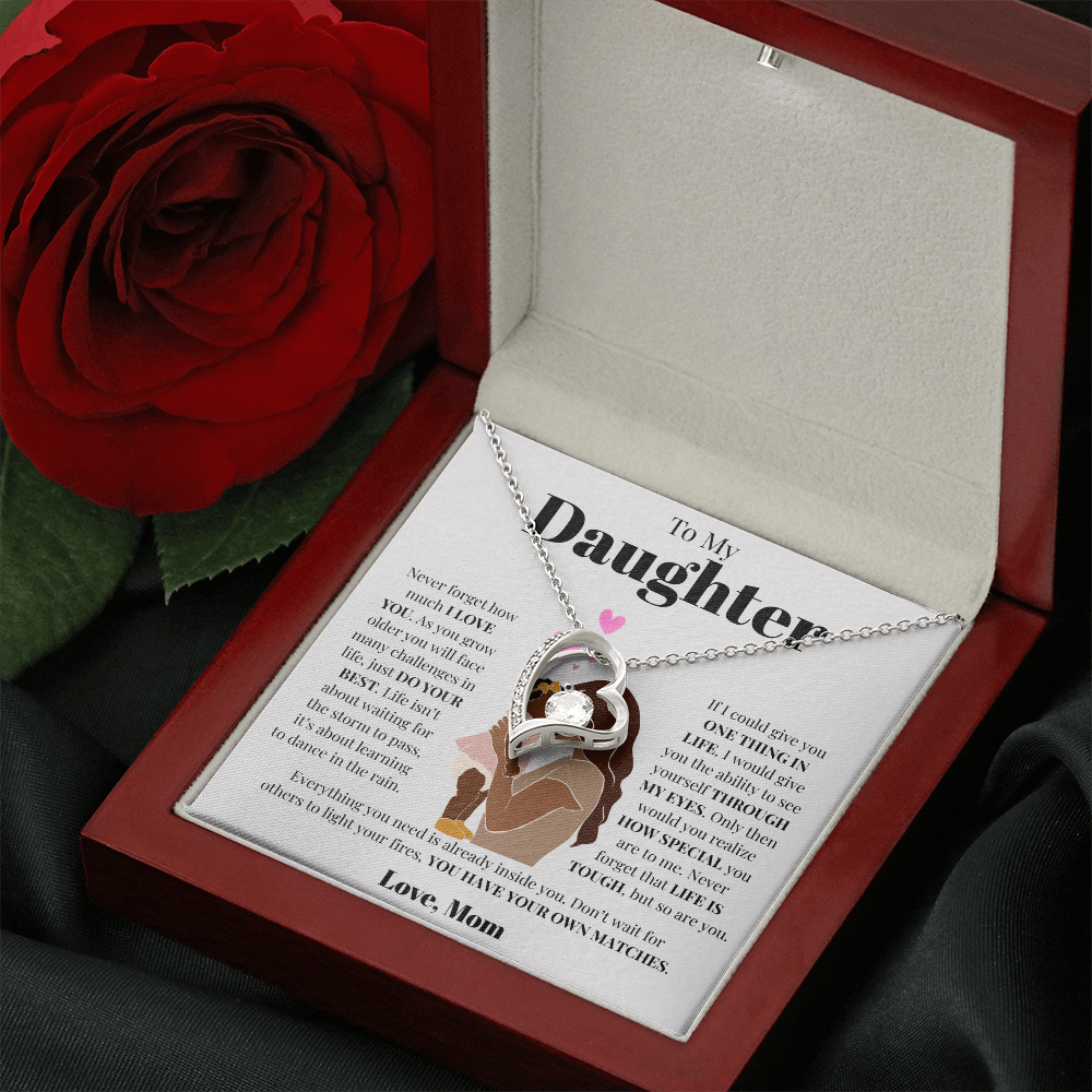 To My Daughter from Mom | Forever Love Necklace