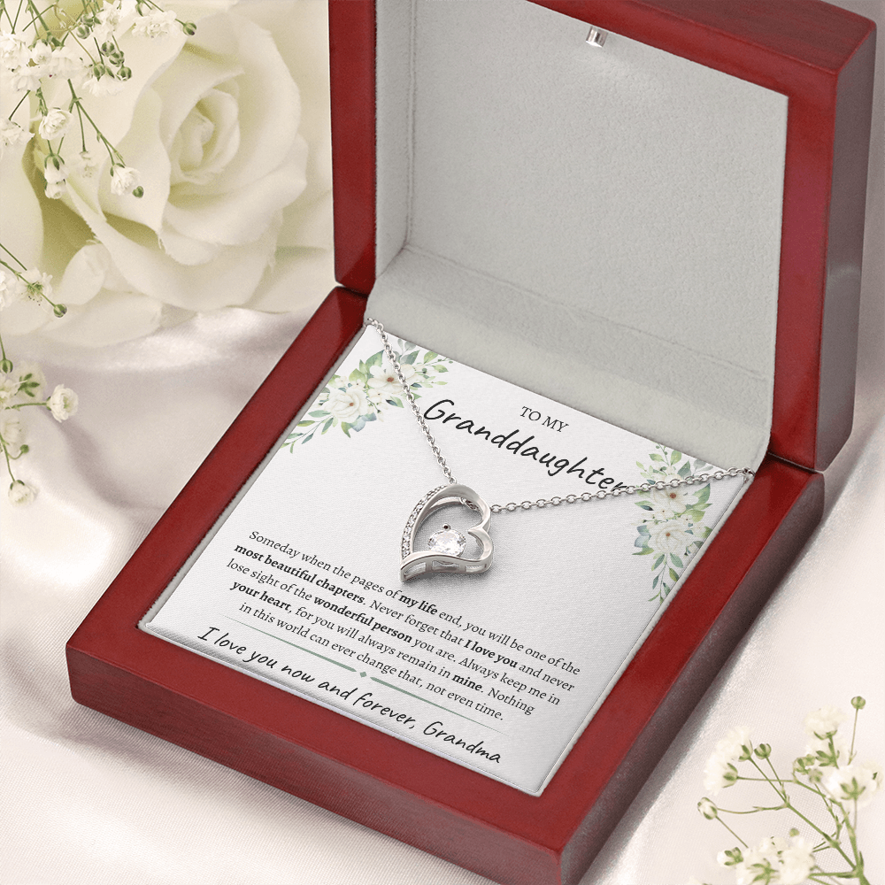 To My Granddaughter from Grandma | Forever Love Necklace