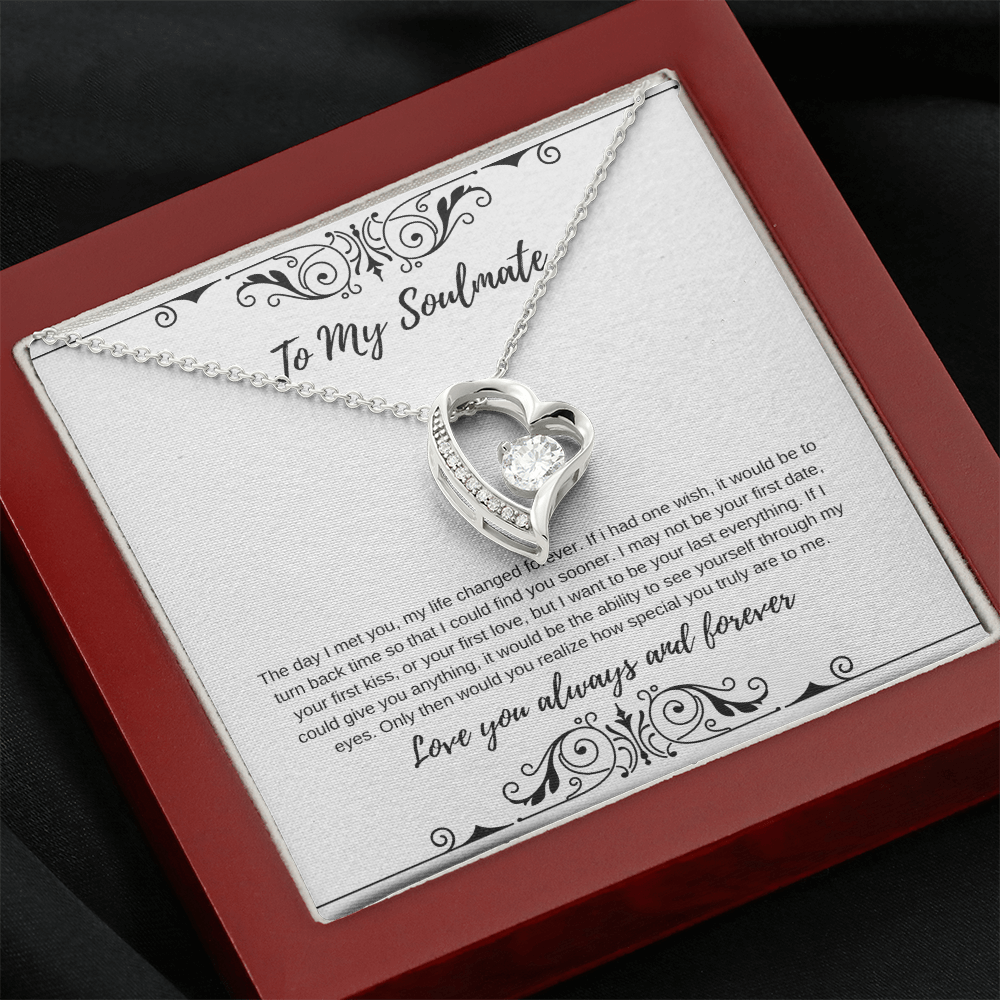 To My Soulmate | Forever Love Necklace