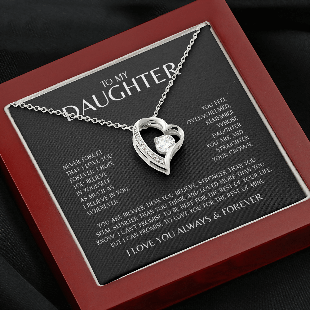 To My Daughter | Forever Love Necklace