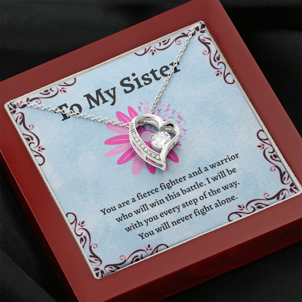 To My Warrior Sister | Forever Love Necklace