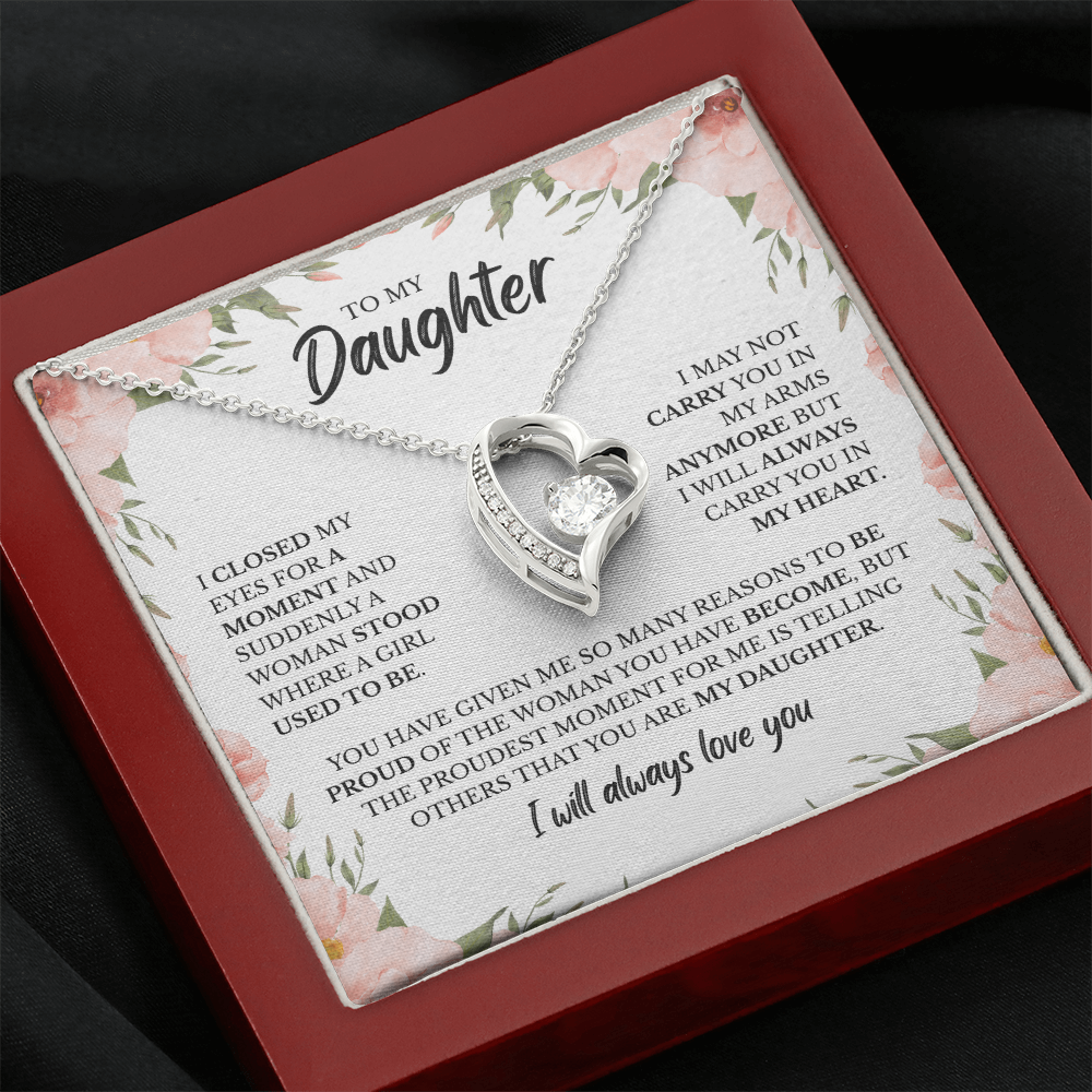 To My Daughter | Forever Love Necklace