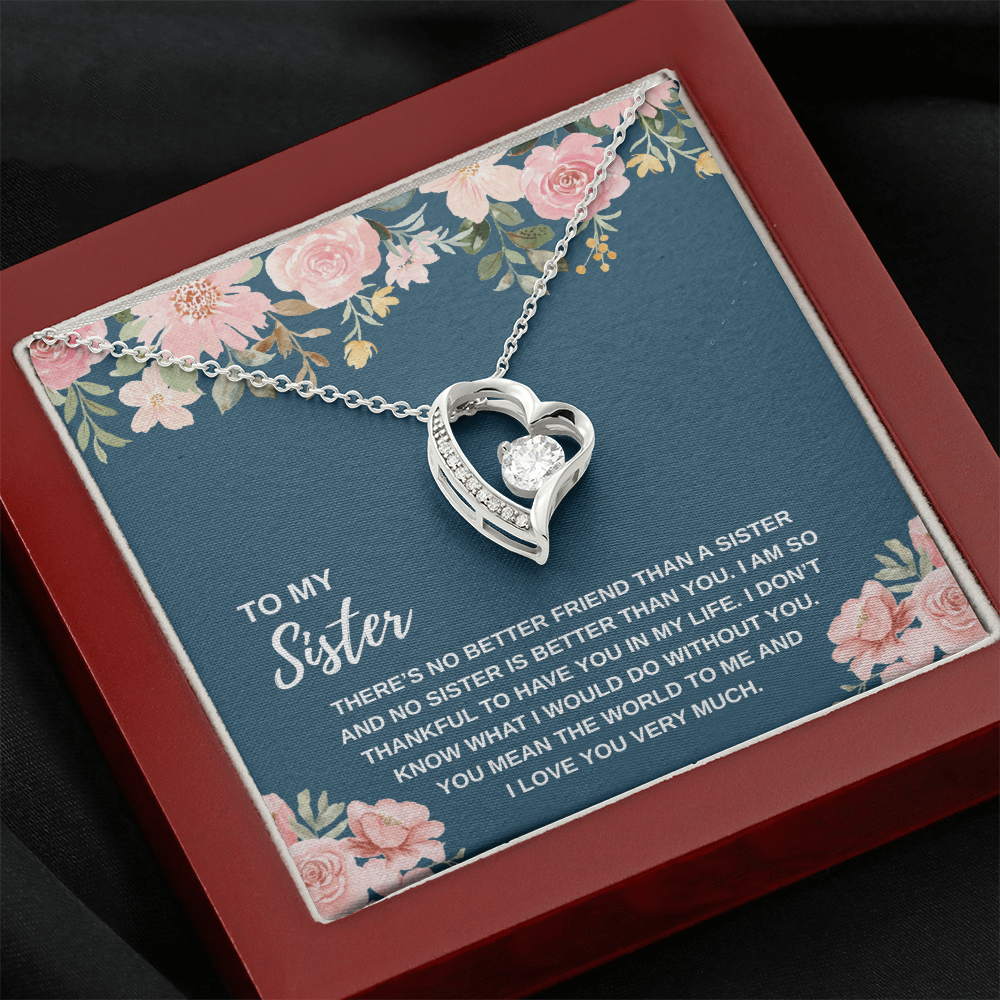 To My Sister | Forever Love Necklace