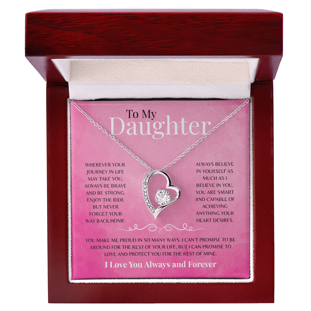 To My Daughter | Forever Love Necklace
