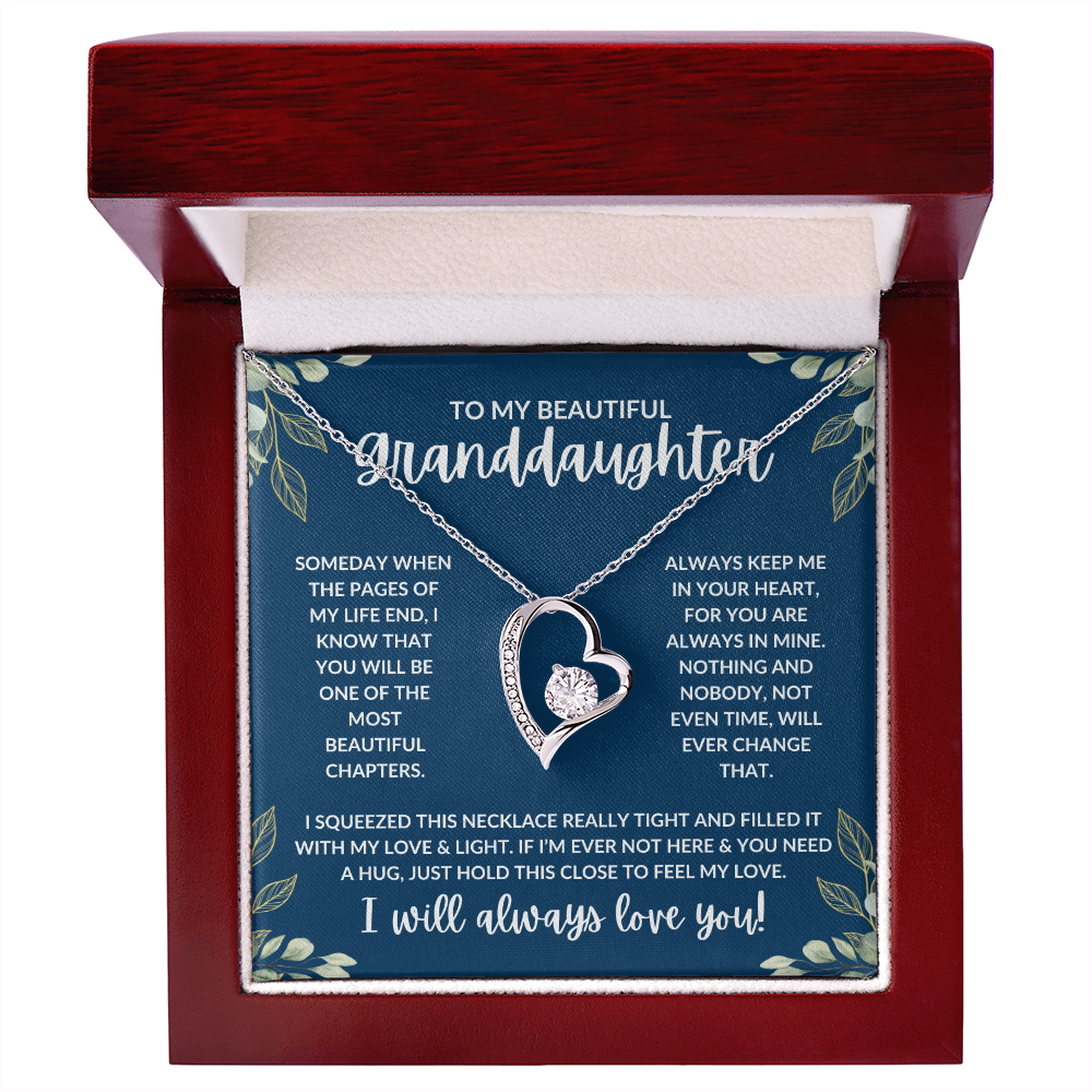 To My Granddaughter | Forever Love Necklace
