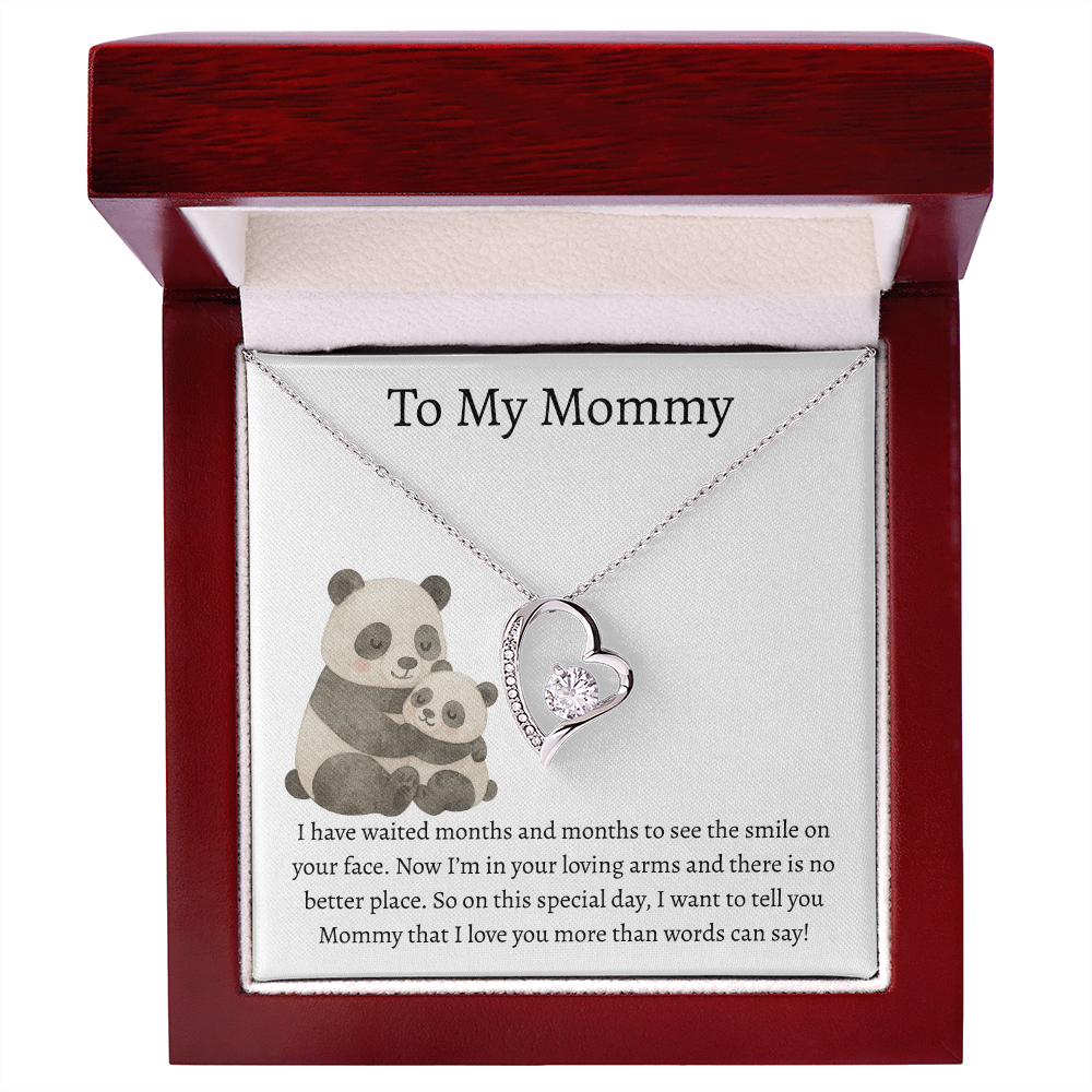 To My Mommy Pandas | Forever Love Necklace