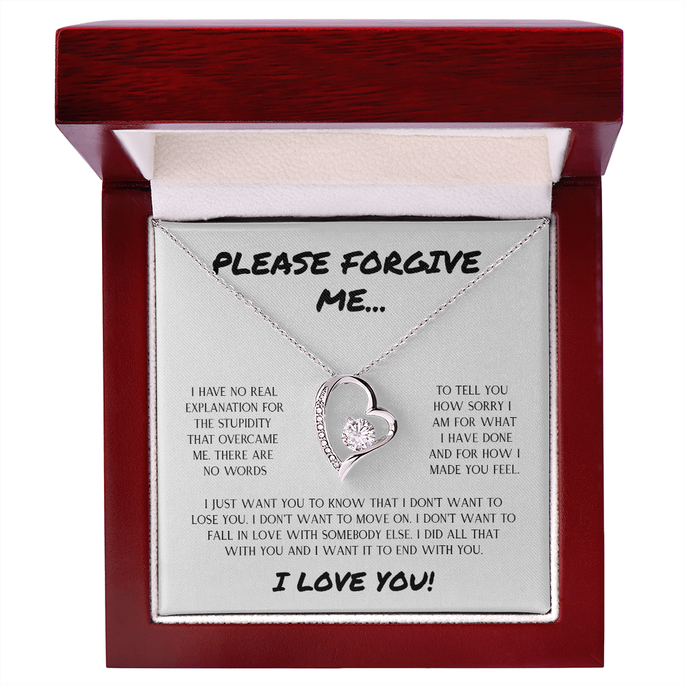 Please Forgive Me | Forever Love Necklace