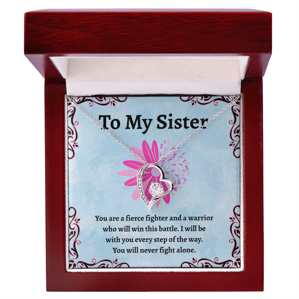 To My Warrior Sister | Forever Love Necklace